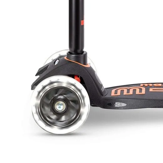 Micro Maxi Deluxe Черно-Оранжевый LED