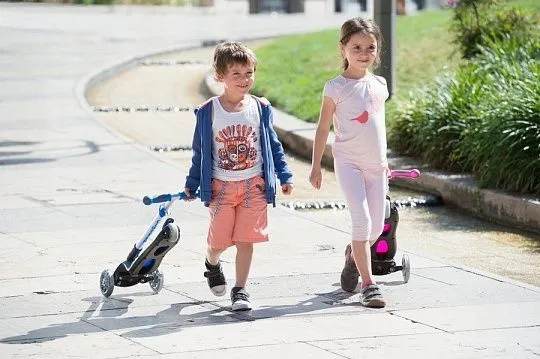 Globber Elite F My Free Fold up Dark Blue