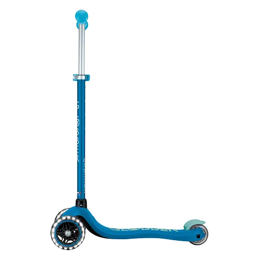 Globber Primo Plus Glow Lights - Petrol Blue (443-100)